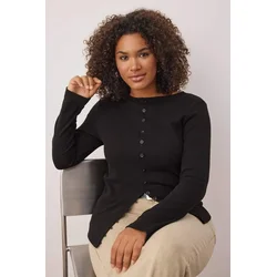 Trendyol Curve Ženska bluza Tbbaw26Af00028, Crna