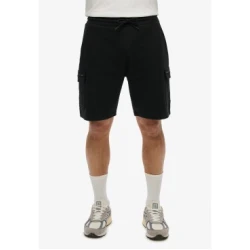 Superdry za moške. M7110470A Kratke hlače Cargo Tech Short črne barve (M), Črna, Priložnostno, Bombaž