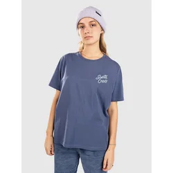 Santa Cruz Love Script Back T-Shirt heritage blue