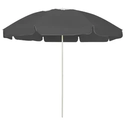 Suncobran za plažu antracit 240 cm