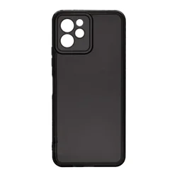 Maska Clear color za Huawei Nova Y61, Crna