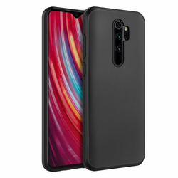 Silikonska maska Xiaomi Redmi Note 8 Pro MATT crna