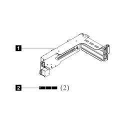 Lenovo ThinkSystem V3 2U x16/x16/E PCIe Gen4 Riser1/2 ??????? ?????? – 4XH7A82892