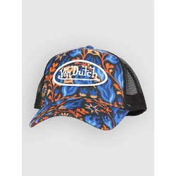 Von Dutch Burnbloom Cap black blue