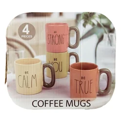 Set keramičkih šolja 4/1 340ml 4139