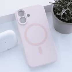 Maska za telefon Mag Case PureTone za iPhone 16 Pro Max, Krem