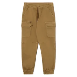 Cropp - Pantalone s cargo džepovima - zlatno braon