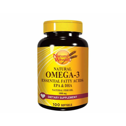 Natural Wealth Omega-3 1000 mg, 100 kapsula