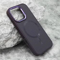 Futrola CARBON MagSafe za iPhone 16 Pro (6.3) ljubicasta