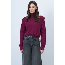 Trend Alacati Stili Ženska bluza Alc-X14665, Ljubičasta