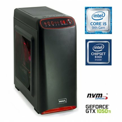 Namizni računalnik MEGA 4000S Gamer i5-9400F/8GB/250GB SSD NVMe/GTX1650 4GB/brez OS