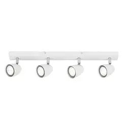 Rabalux Plafonjera Perico, GU10 4x5W, Bela