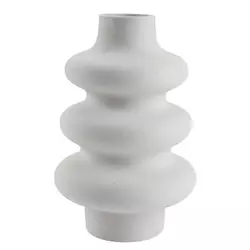 JYSK Vaza ALVIS O20xV30cm bela