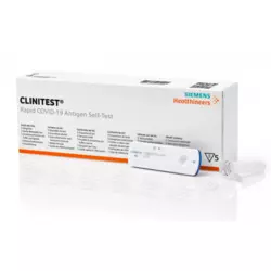 Clinitest Rapid Covid-19 hitri antigenski test za samotestiranje, 5 testov