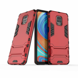 Robusna maska Impact X za Xiaomi Redmi Note 9S / Redmi Note 9 Pro / Redmi Note 9 Pro Max - crvena