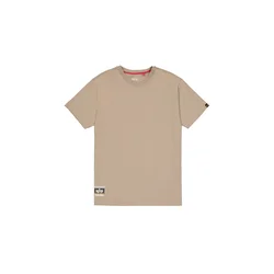 ALPHA INDUSTRIES Majica pesek/rumena/črna/bela