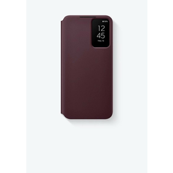 Original maska Samsung S22+ Smart Clear View futrola S22 Plus EF ZS906 Bordo Outlet