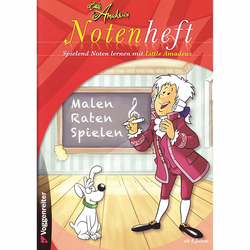 Notni zvezek Mali Amadeus