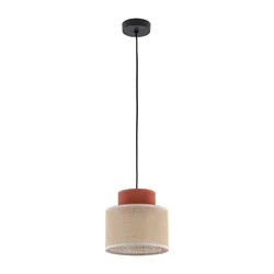 TK Lighting Viseča svetilka DUO JUTA RJAVA 3139