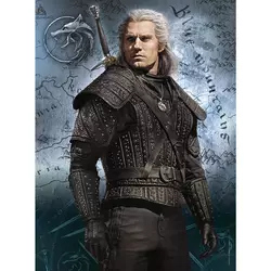 Clementoni - Puzzle Netflix - The Witcher 500 - 500 kosov
