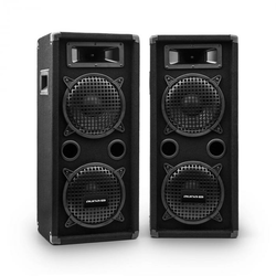 Auna Pro PW-08x22 MKII, par pasivnih PA zvučnika, 8 subwoofer, 400 W RMS / 800 W