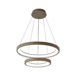 Brilagi - LED prigušiva luster na sajli FALCON SLIM LED/68W/230V O 50 cm bež + daljinski upravljač