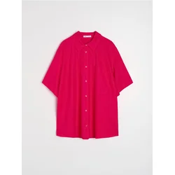 Sinsay - Košulja sa mešavinom lana - roze