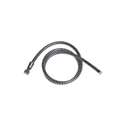 TENDANCE TUŠ CREVO 2M RASTEGLJIVO PVC CRNO SREBRNO
