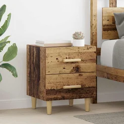Ormarić za krevet Staro drvo 40 x 35 x 47.5cm Konstruirano drvo