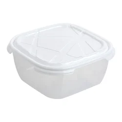 Plastična posuda Frigo Linea quadro 1l, Bela