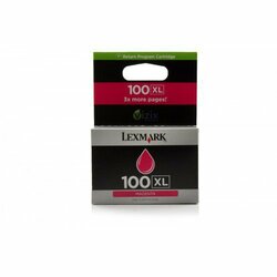 kartuša Lexmark 100 XL Magenta / Original