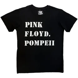 Pink Floyd Pompeii Stencil Black L Majica