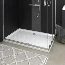 Vidaxl Tuš pladnji 80 x 120 x 4 cm ABS