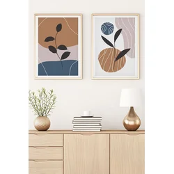 Wallity Uramljena slika Huhu40, 50x70 cm , 2 dela