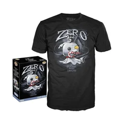Majica Funko Boxed Tee The Nightmare Before Christmas - Zero s palico - črna, L