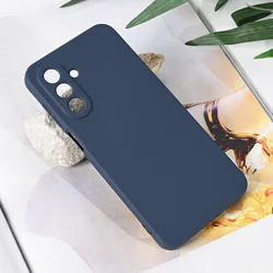 Maska za Samsung Galaxy A17 Teracell Soft Velvet tamno plava
