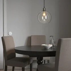 JAKOBSBYN Abažur visilice, bistro staklo, 30 cm