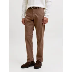 JACK & JONES Chino hlače JPSTKane JJDave rjava