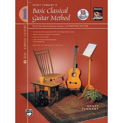 TENNANT:BASIC CLASSICAL GUITAR METHOD 1+ AUDIO ACCESS