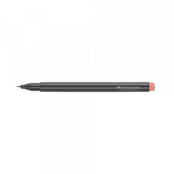 Faber-Castell Fineliner Grip 1516 - barvni 0,4 mm, temno mesnat