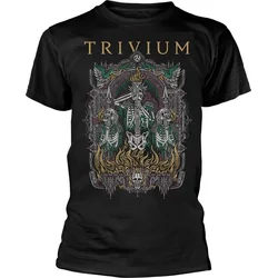 Trivium Majica Skelly Frame Unisex Black S
