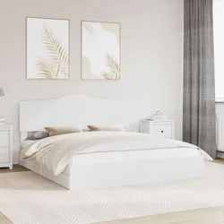 vidaXL vidaXL Postelja s shranjevanjem Bela 180 x 200 cm Konstruiran les, (5000106976)