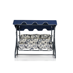 HANAH HOME Baštenska ljuljaška trosed Salvia 2 Multicolor
