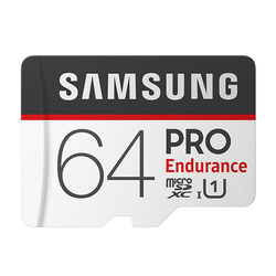 Micro SDXC spominska kartica Samsung Pro Endurance Class 10 UHS-I 100MB/s - 64GB