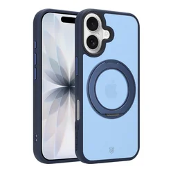 Tactical MagForce Hyperstand ovitek za Apple iPhone 17 temno moder