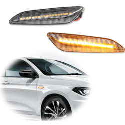 LED Dinamički migavci za Alfa Romeo 147 2001–2010, Providni