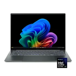 Acer - Swift 16 AI - Copilot+ PC - 16 3K OLED Touchscreen Laptop - Intel Core Ultra X7 358H 2026 - 16GB Memory - 1TB Storage - Basalt Gray