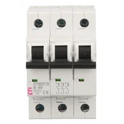 Odklopnik 3P B 40A 10kA AC ETIMAT10 002125720