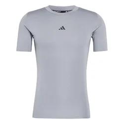 ADIDAS PERFORMANCE Funkcionalna majica Compression siva