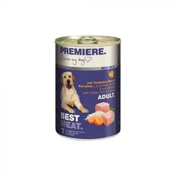 PREMIERE Dog Best Meat konzerva za pse Adult - Ćuretina, šargarepa i pirinač 400g